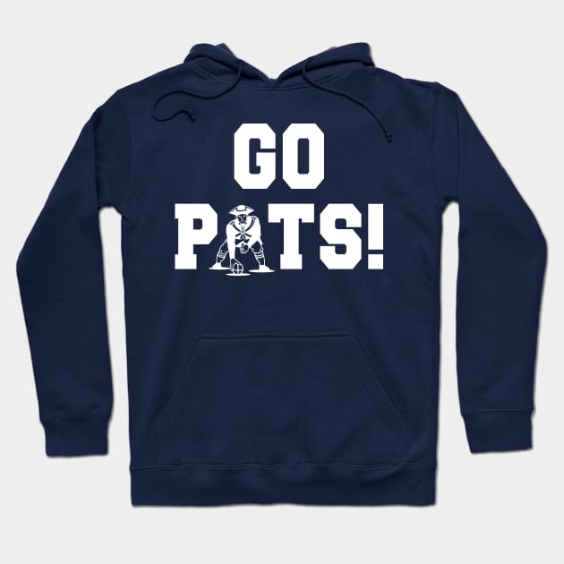 go pats ! for new england Hoodie by rsclvisual